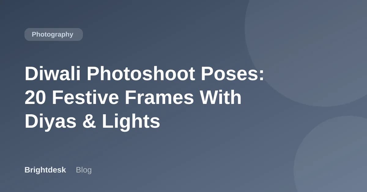 Diwali Photoshoot Poses: 20 Festive Frames With Diyas & Lights